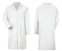 540FWH RedKap Women's Standard Lab Coat, White with ColumbiaDoctors Logo Left Chest, Name/Title/Dept. Right Chest